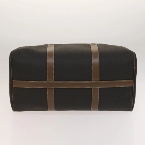 Dunhill Boston Bag PVC Brown Auth am8180 - Picture 7 of 16